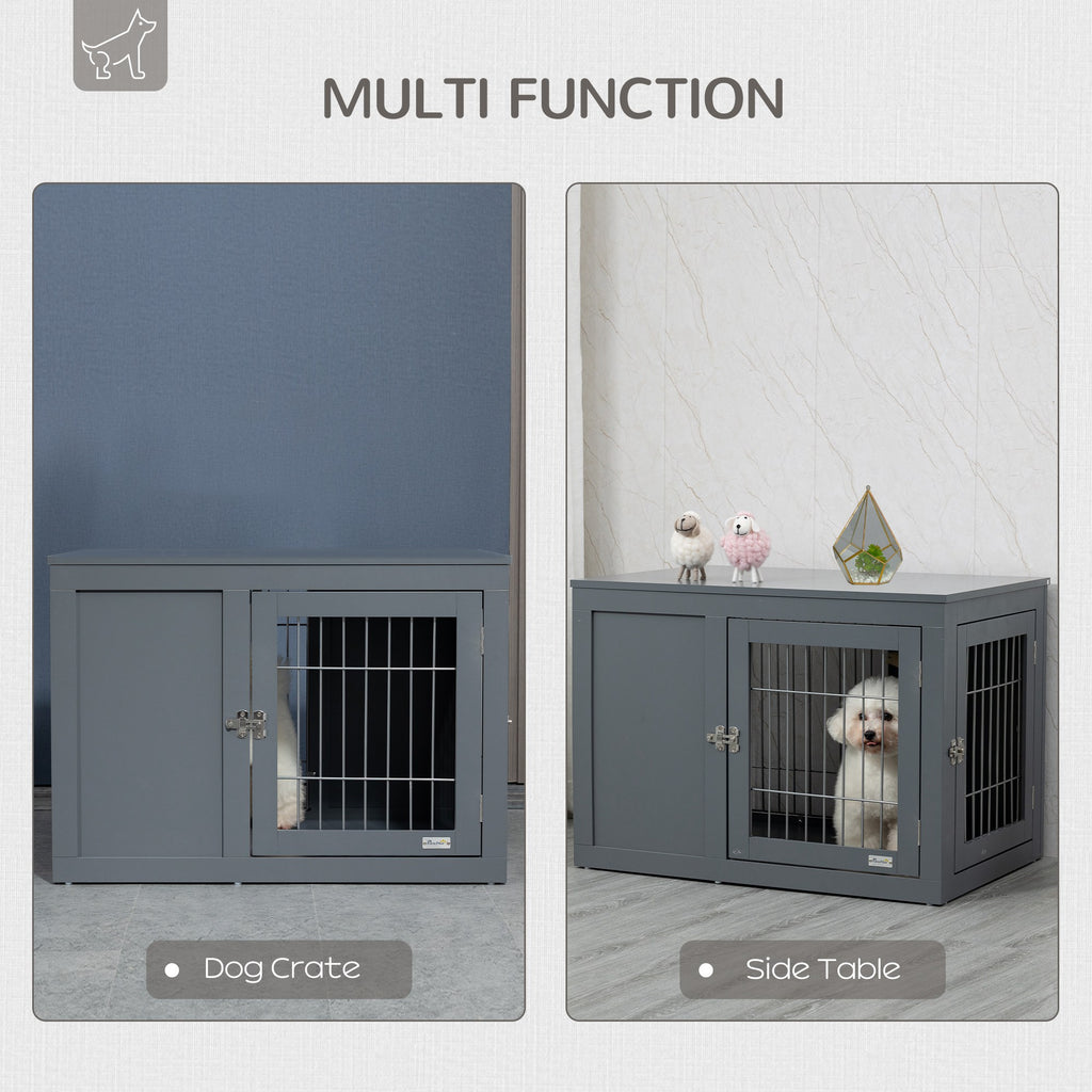 Furniture Style Dog Crate End Table