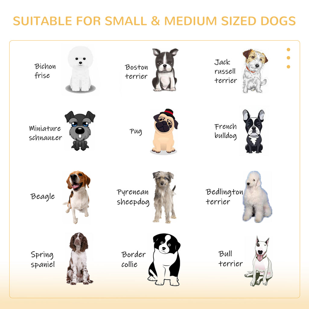 Furniture Style Dog Crate End Table with Removable Door Panel, Dog Crate Bed with Foam Cushion, Safety Lock, Indoor Use, for Small & Medium Dogs, Brown