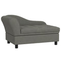 Pet Sofa Dog Sofa for Small Dogs with Storage, Gray
