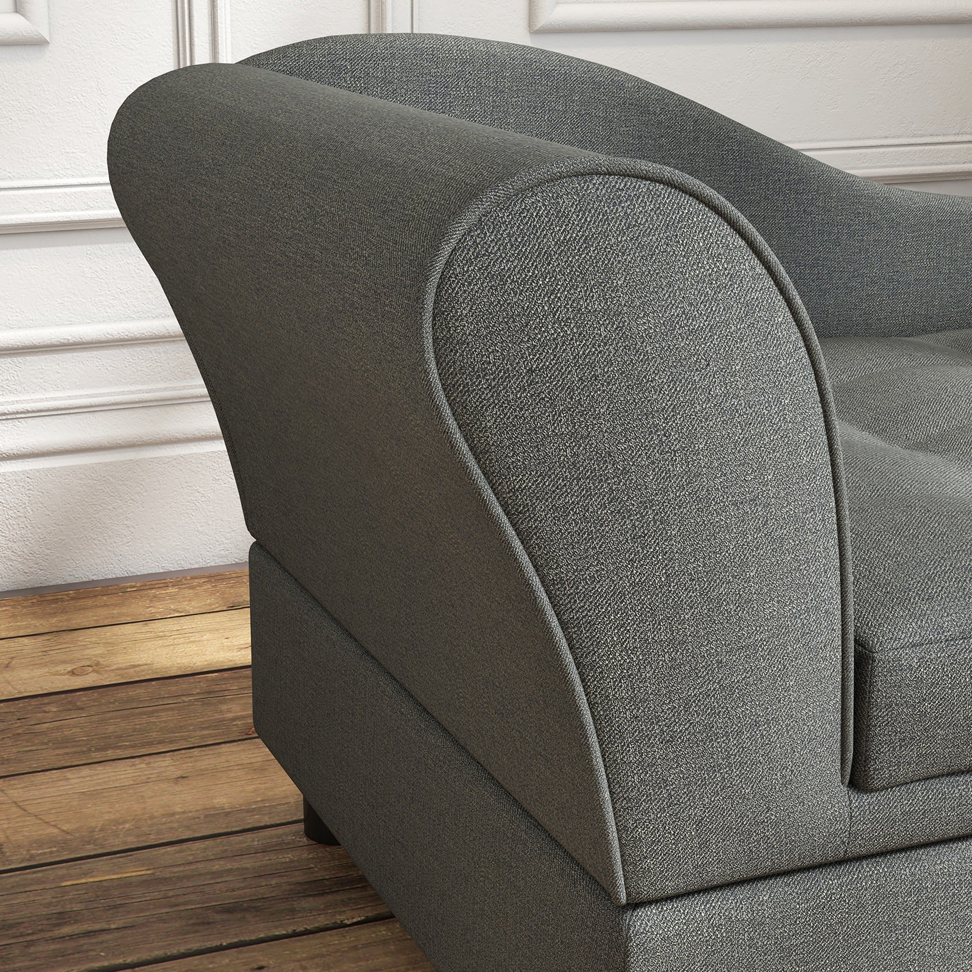 Pet Sofa Dog Sofa for Small Dogs with Storage, Gray