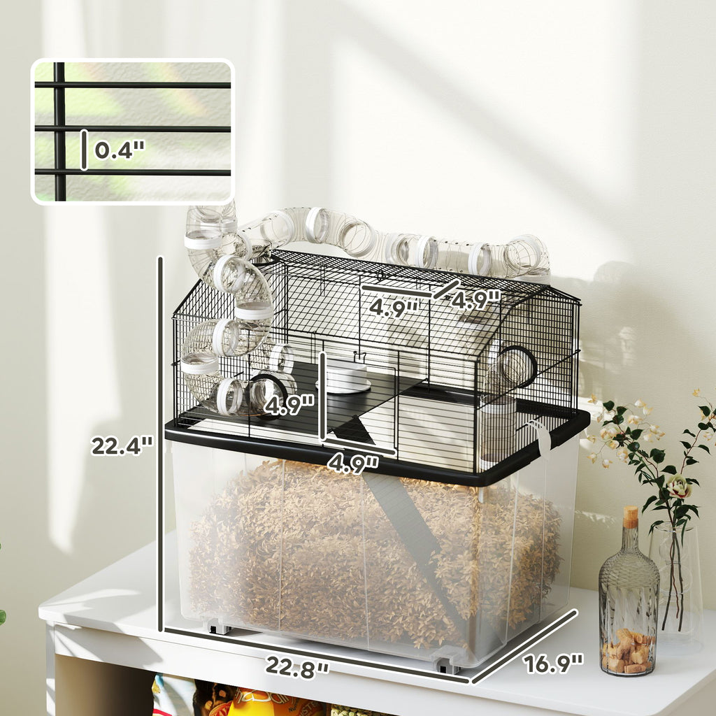 2 Tier Hamster Cage with 12" Deep Tray