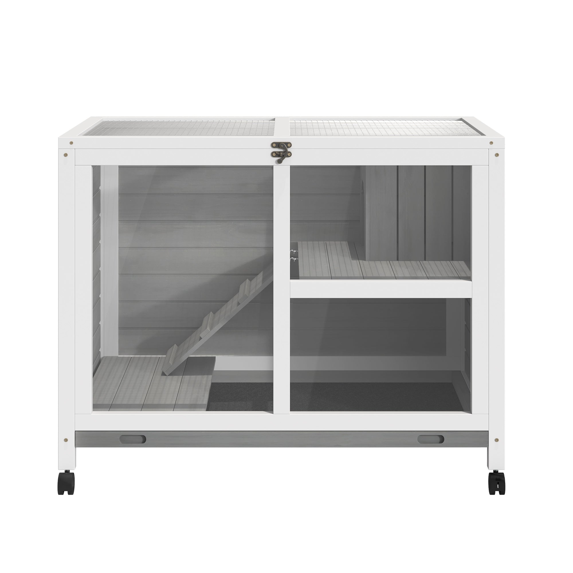 Desk/Table Sized Rabbit Hutch with Wheels
