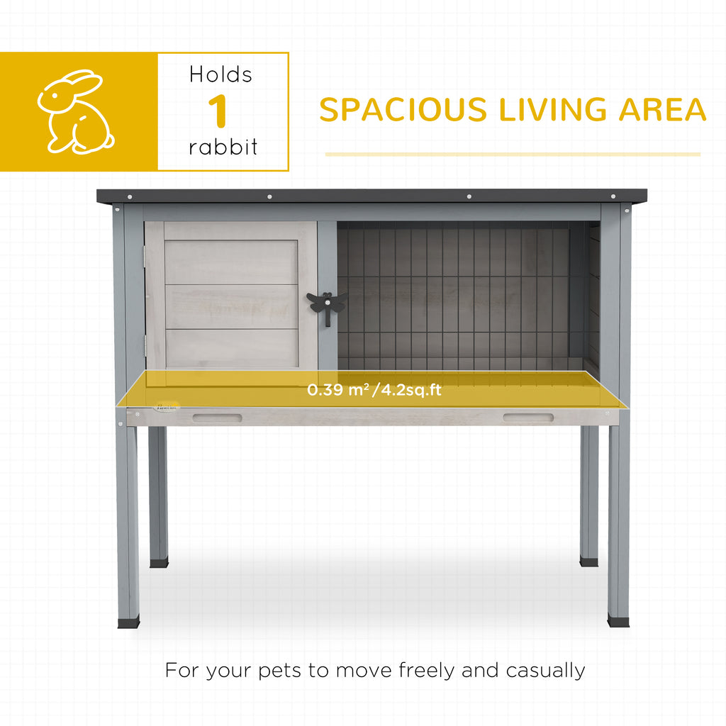 Elevated Rabbit Hutch