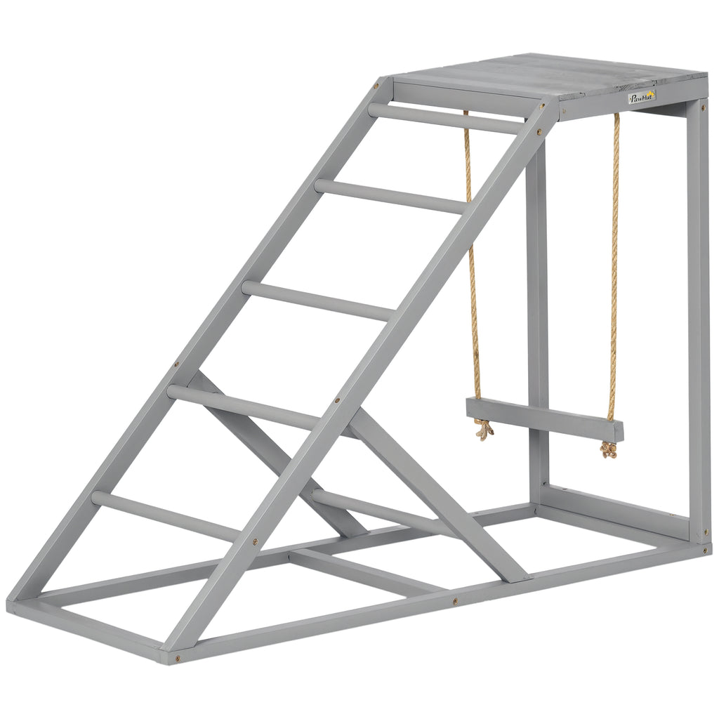 Chicken Swing Set with Perches & Hen Ladder, Chicken Coop Activity Toy