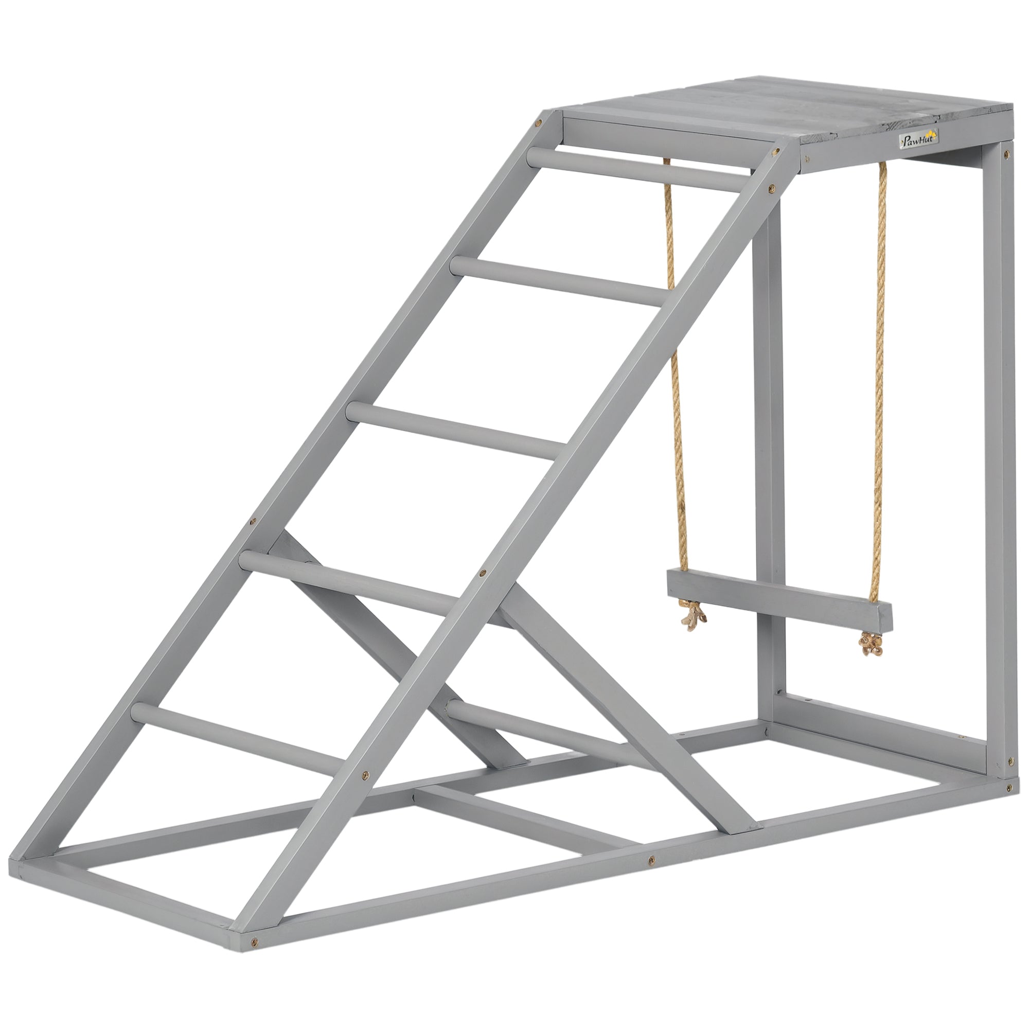 Chicken Swing Set with Perches & Hen Ladder, Chicken Coop Activity Toy