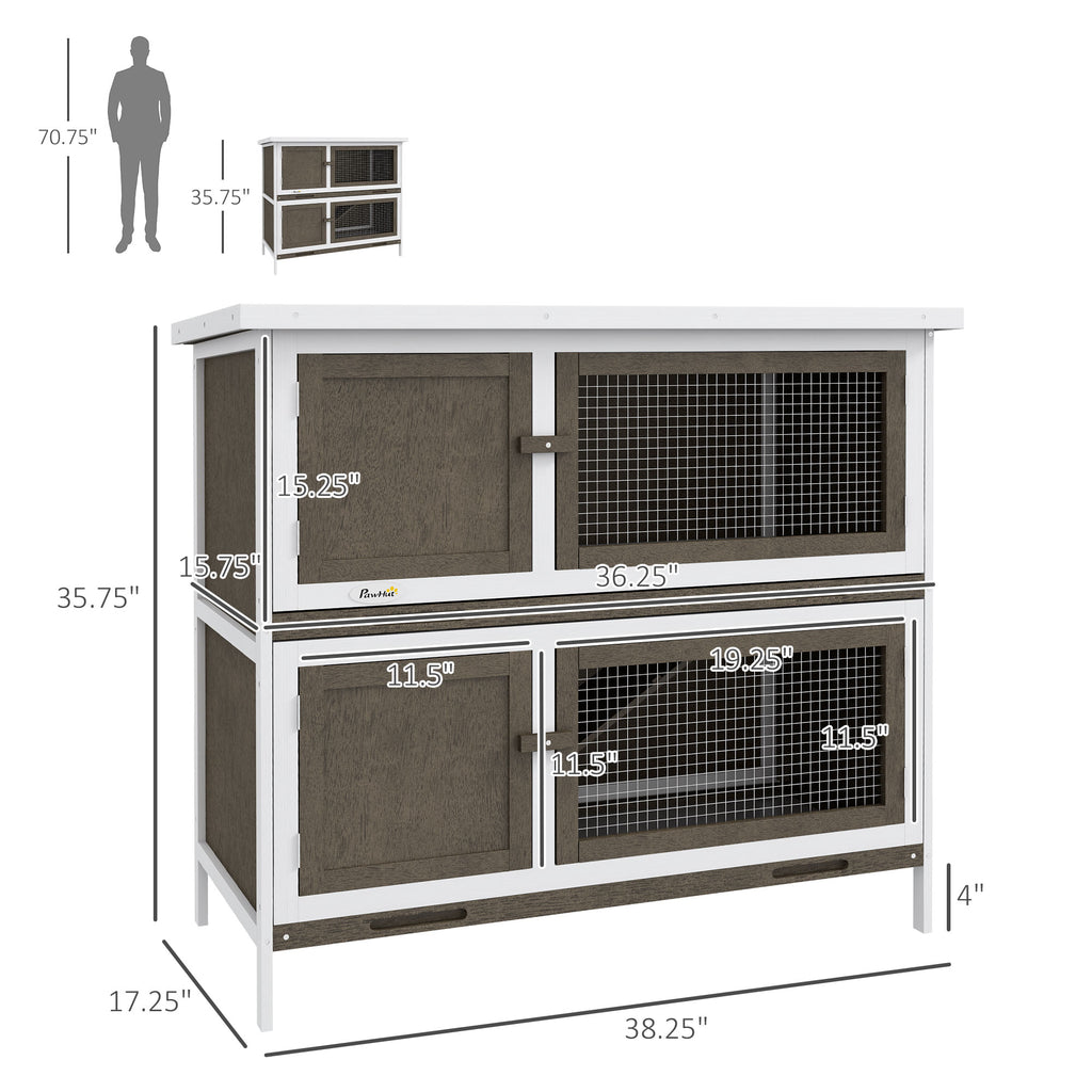 Bunny Hutch with Ramp