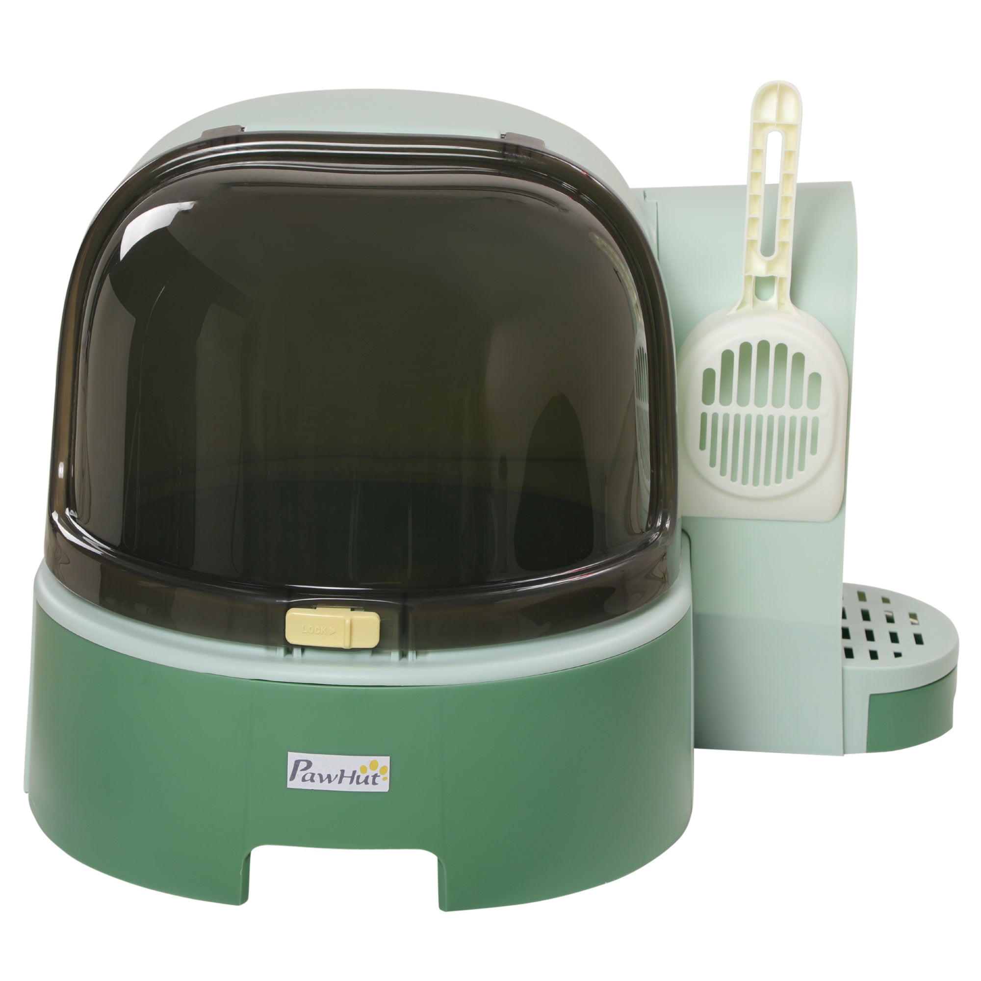 Cat Litter Box Easy to Clean Open with Scoop